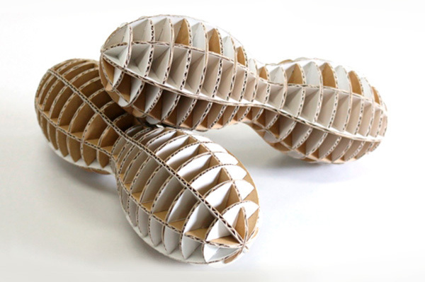 ピーナッツのディスプレイ